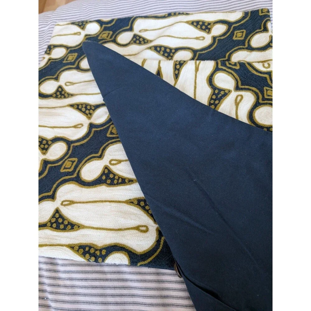 West Elm Batik Pillow Cases Set Of 2 19.5
